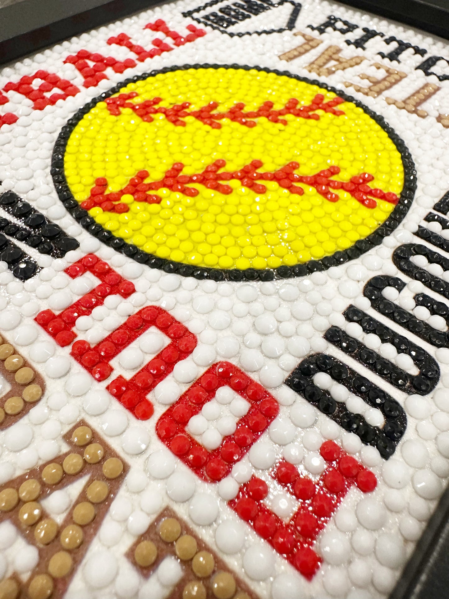 Softball Diamond Painting Kit