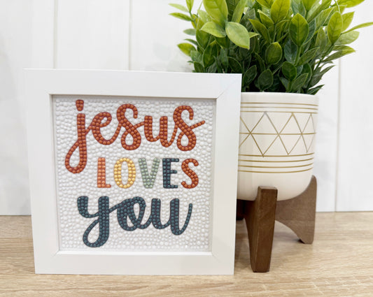 Jesus Loves You Diamond Painting Kit