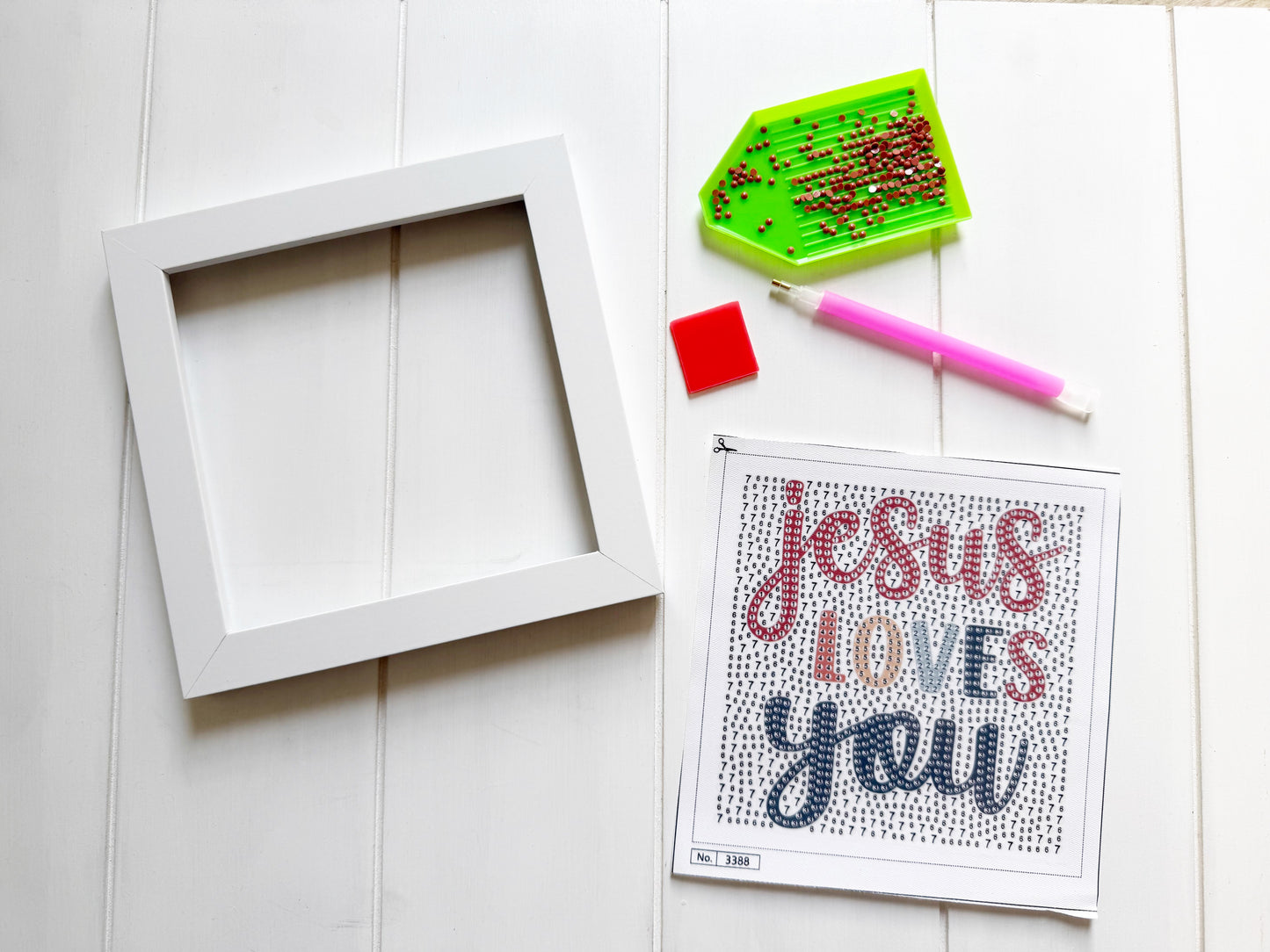 Jesus Loves You Diamond Painting Kit