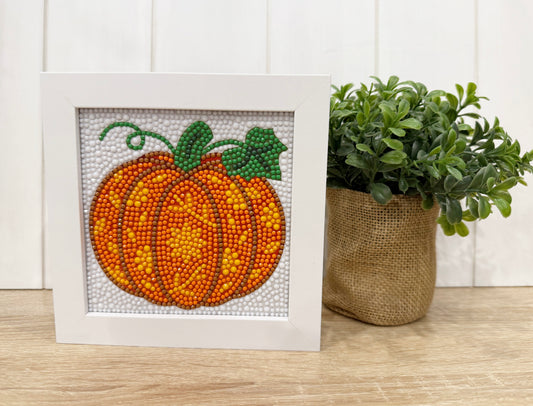 Flower Pumpkin Diamond Art Kit