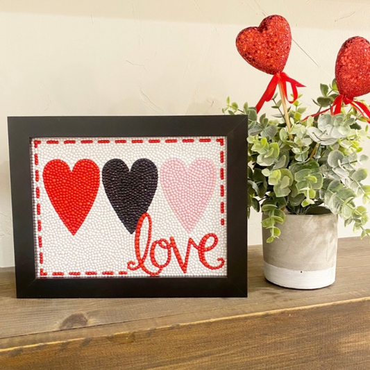 Hearts Diamond Painting Kit