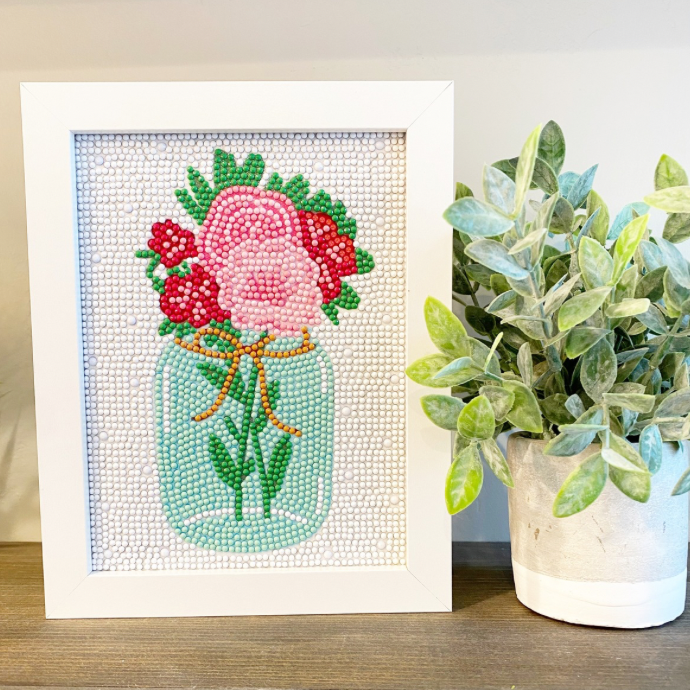 Mason Jar Diamond Painting Kit – Addison Lane Designs