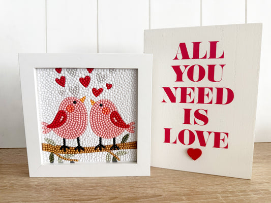 Lovebirds Diamond Painting Kit