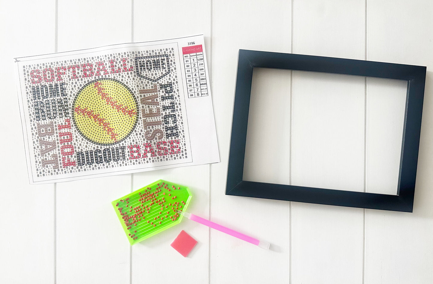 Softball Diamond Painting Kit